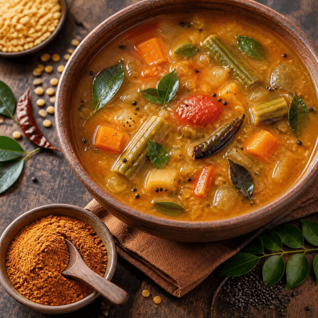Homemade Special Sambar Powder