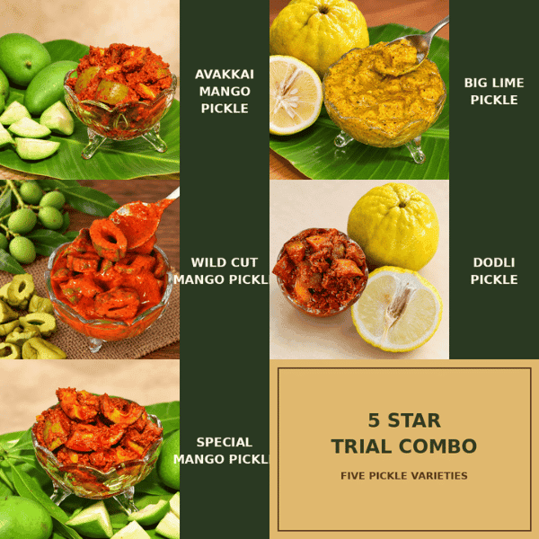5 Star Trial Combo (Pickles)